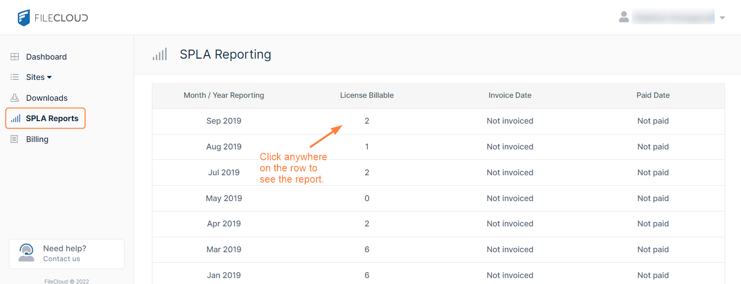 SPLA Reporting tab.png