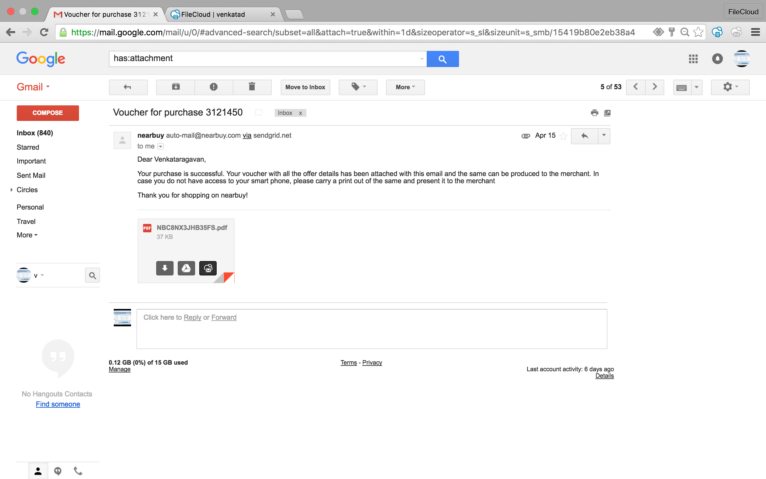 FileCloud for Gmail - Save Attachment.png